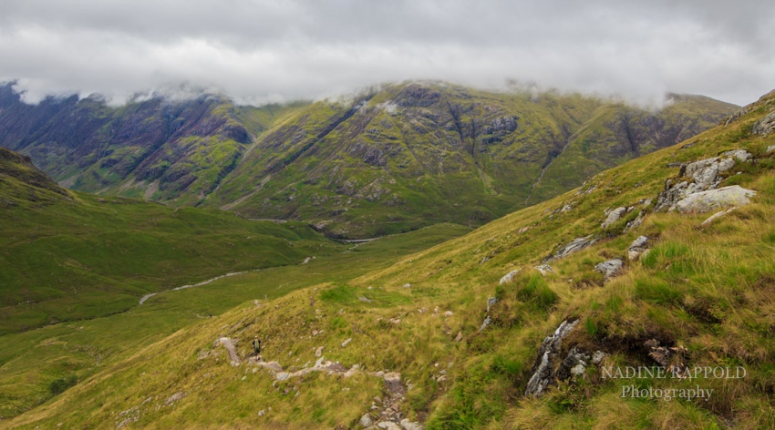 Buachaille Etive Beag in den schottischen Highlands, Schottland