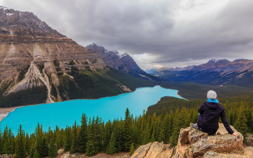 Peyto Lake Selfie in Kanada