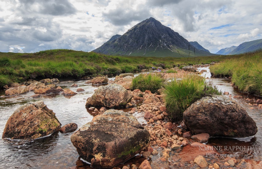 Stob Dearg Buachaille Highlands in Schottland